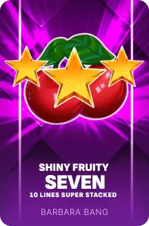 Shiny Fruity Seven 10 Lines Super Stacked